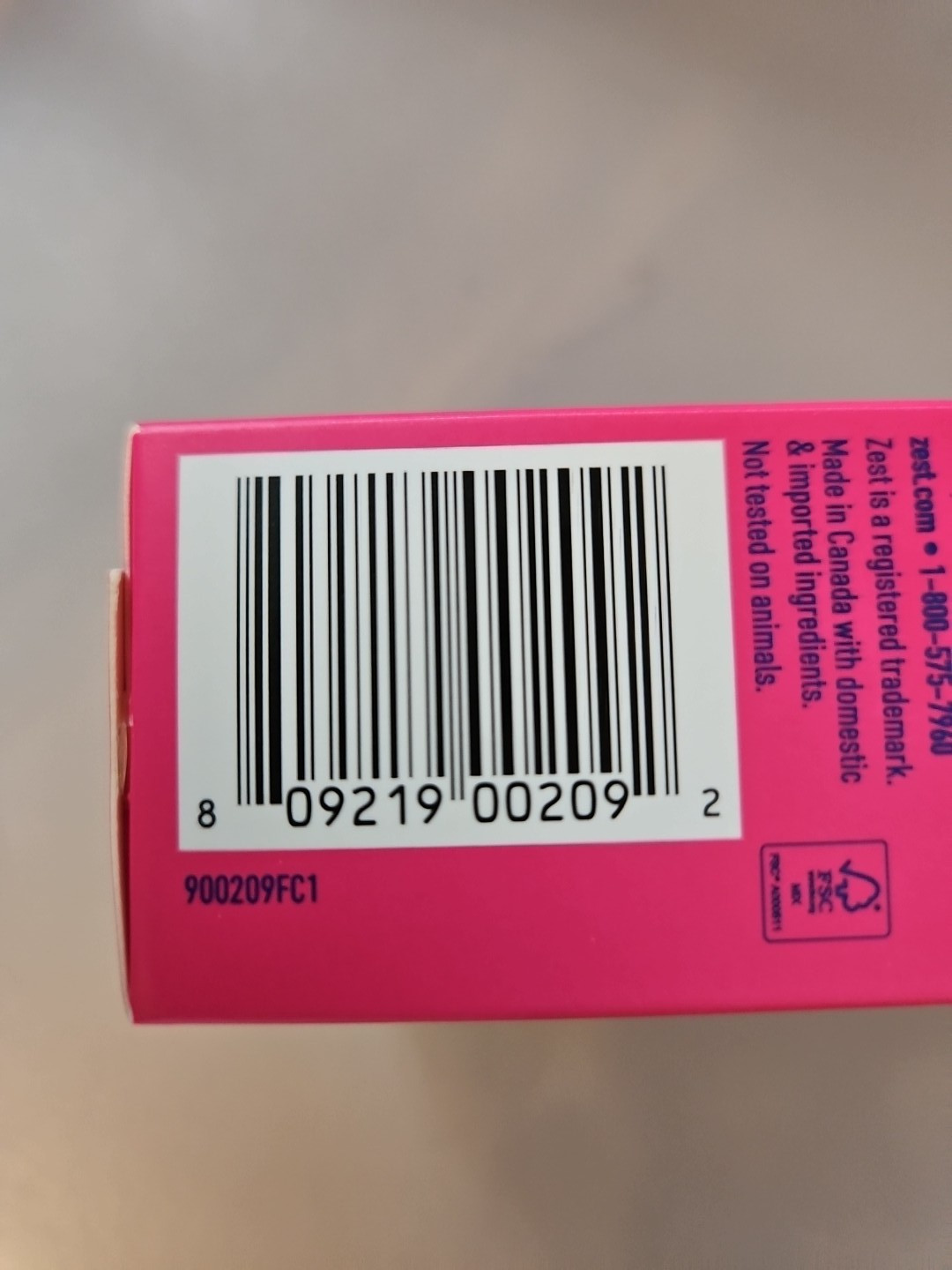 ZEST Bar Soap Moisturizing Orchid & Almond Oil Large Bars 7.05 oz