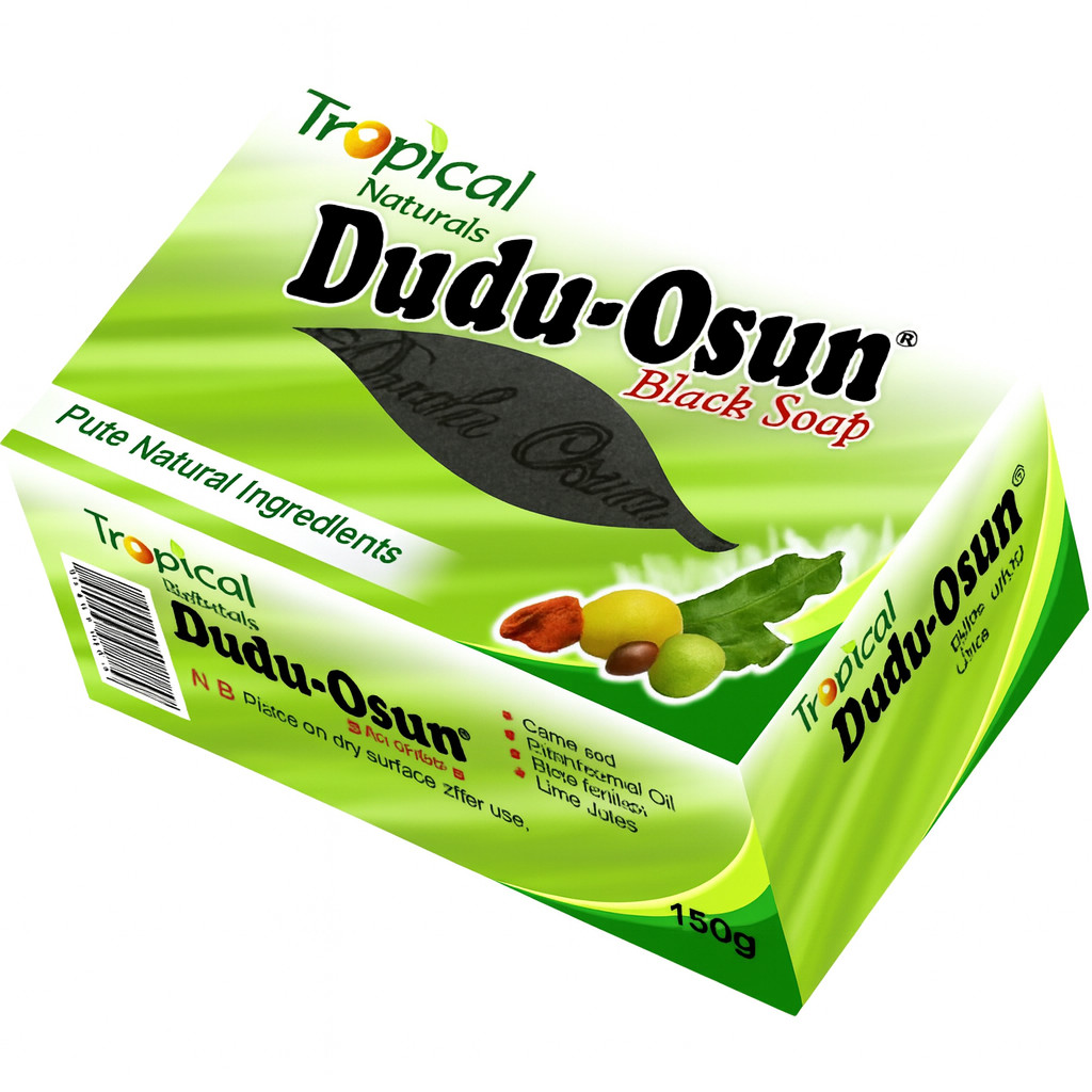 100% All Natural Dudu Osun Black Soap Anti Acne,Fungus,Blemish,Psoriasis *NEW*