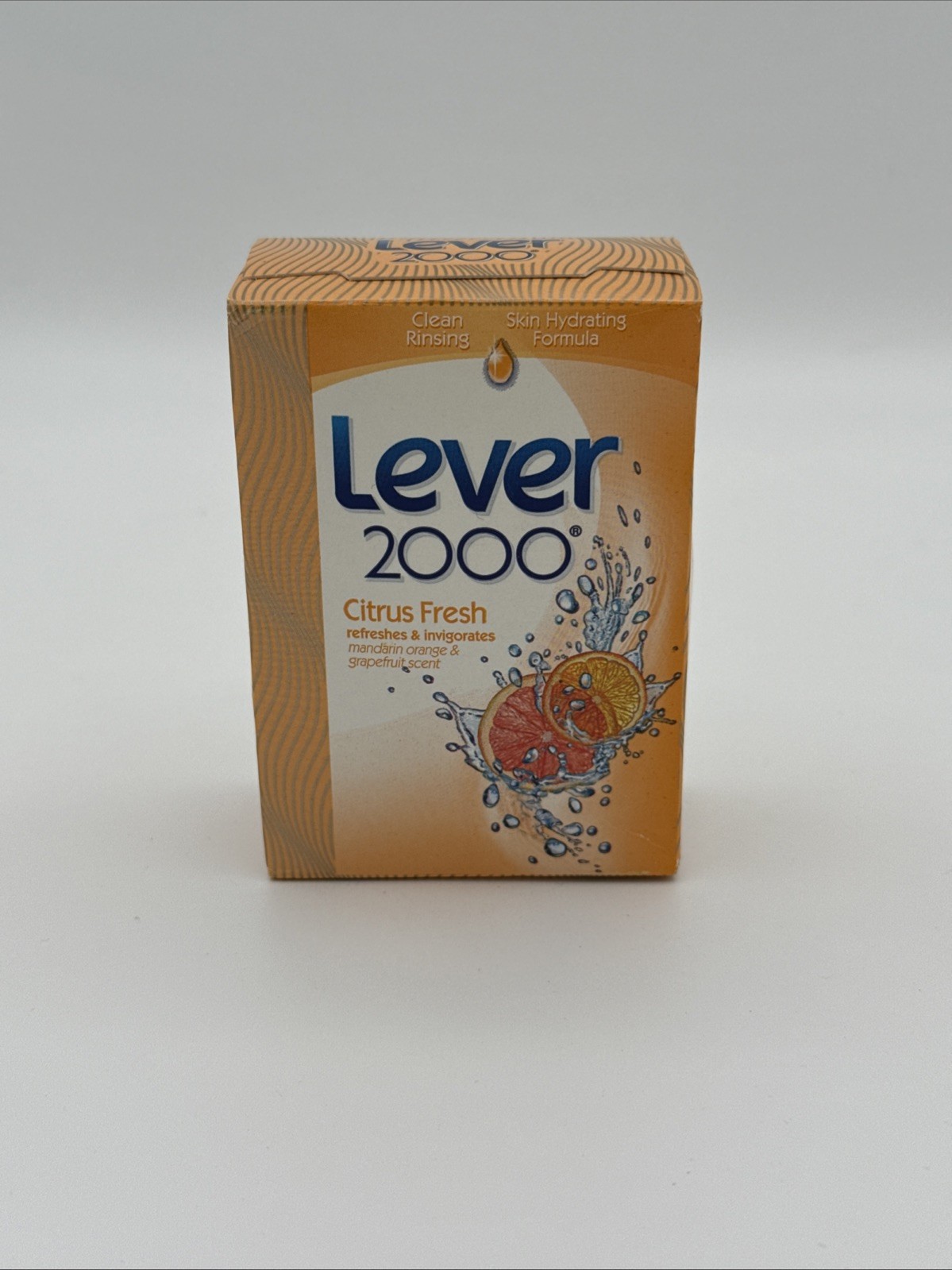 Lever 2000 Citrus Fresh Bar Soap 4 oz Discontinued Retired NOS