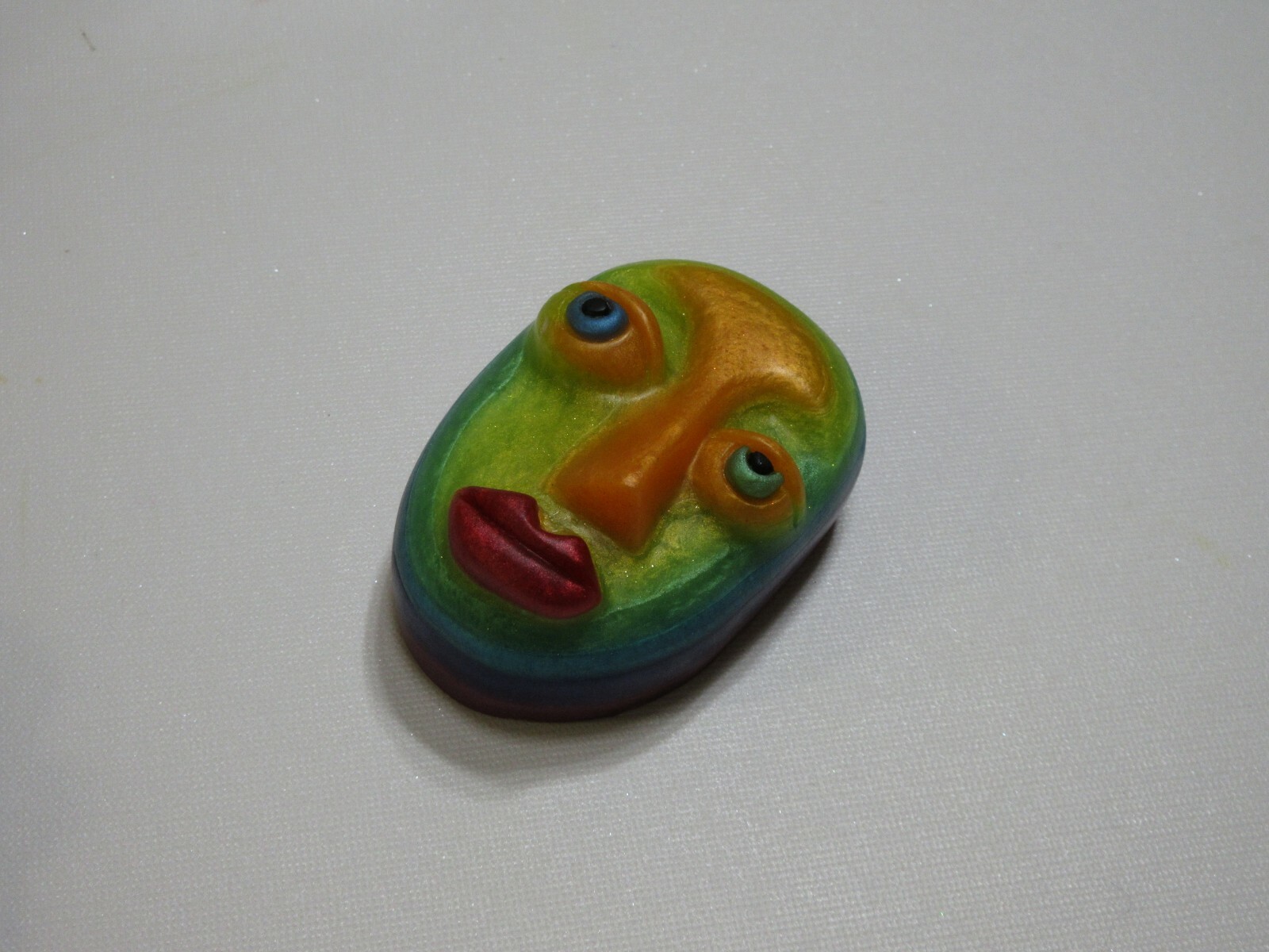 Be-YOU-tiful, our rainbow-hued FACE SOAP in coriander,sage,cedar& citrus scent