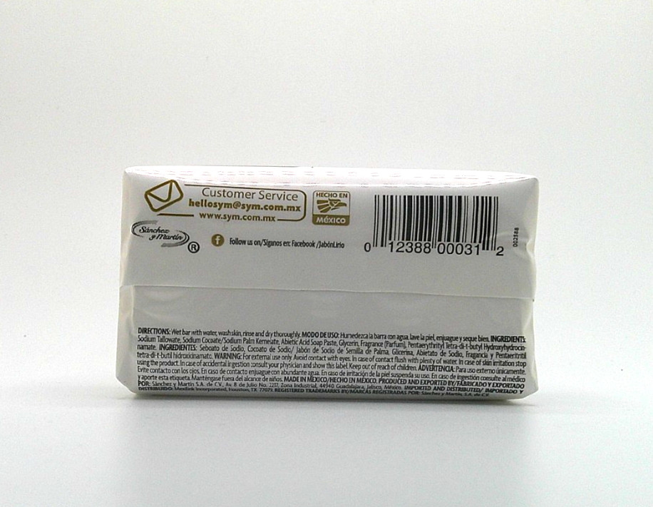 Lirio Neutral Dermatologic Bar Soap 5.3 oz Skin Care Soap Lot of 2