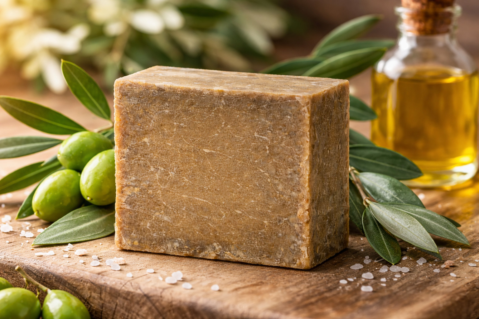 Authentic Laurel Soap Bar Handmade Olive Oil Natural Sensitive Skin