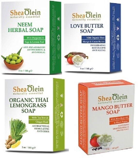 4 Bars Shea Olien (Select) Choice Soap