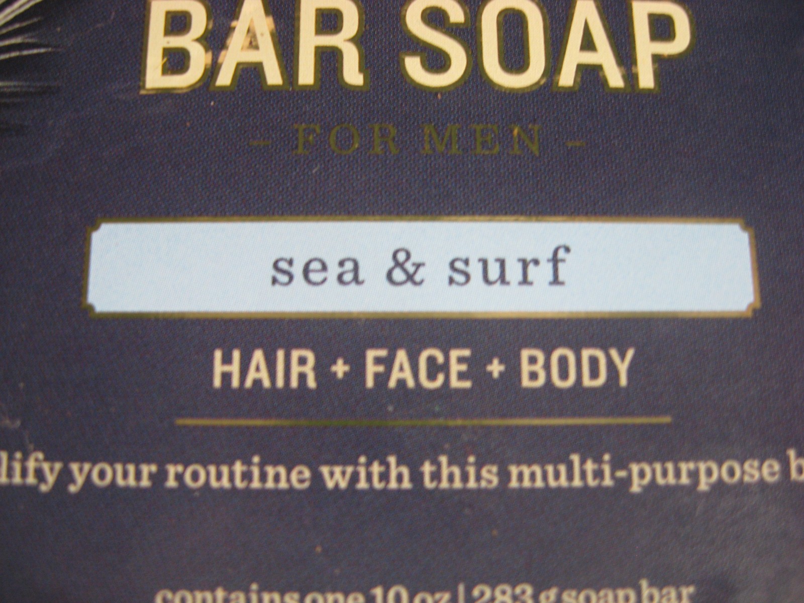 New & Sealed Tommy Bahama Bar Soap ‘Sea & Surf’ 10 oz Hair Face & Body Soap