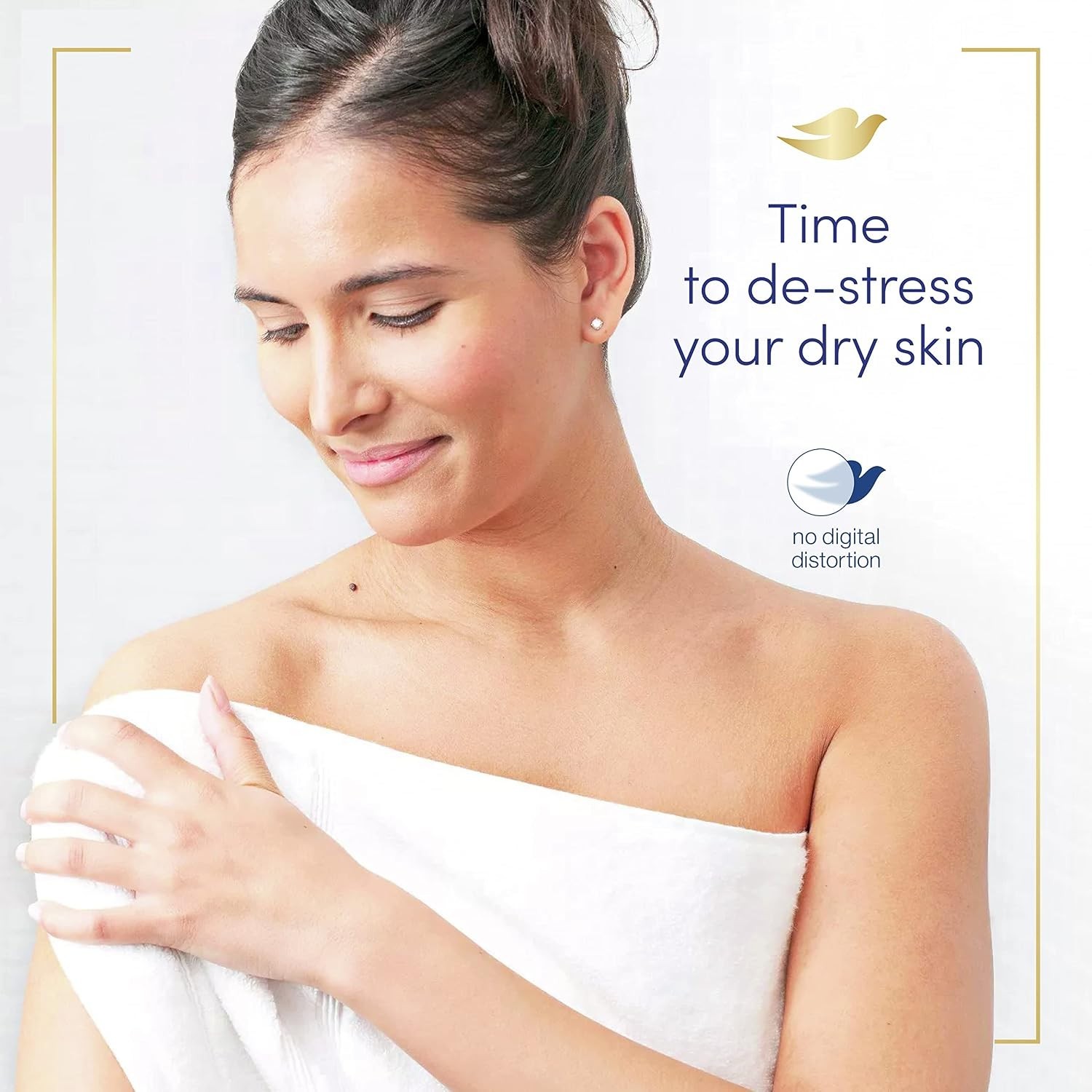 Dove Anti-Stress Cream Beauty Bar Soap Gentle Cleanser Moisturizes 3.75 Oz