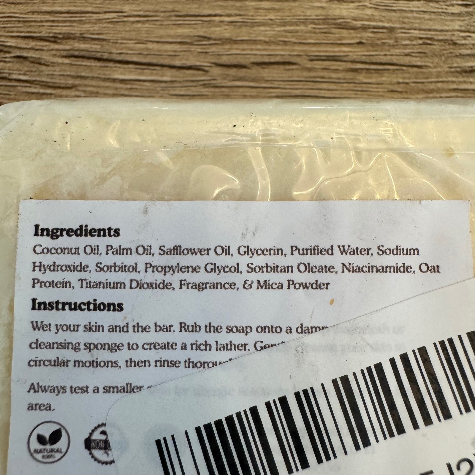 Seoul Naturals B3AUTY 2% Niacinamide 6oz Soap Bar Brightening Skin Care New