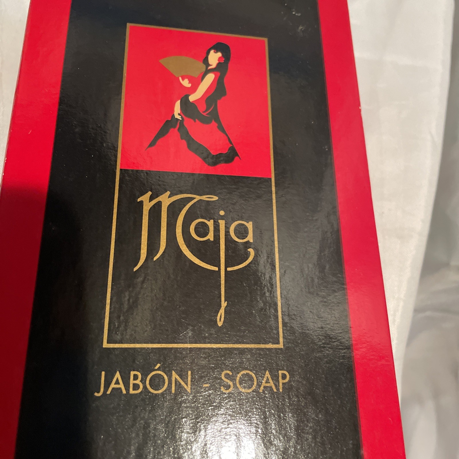Myrurgia Maja Jabon Savon Soap Spain 3 Wrapped Round Bars NIB 5.2 Oz. Each