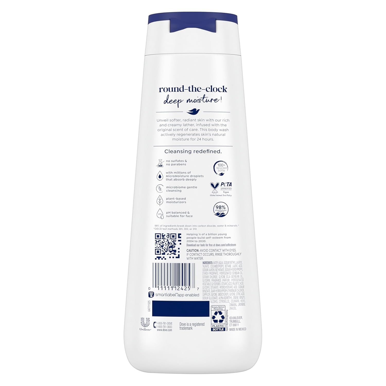 Dove Body Wash For Dry Skin Deep Moisture – 20 Fl Oz