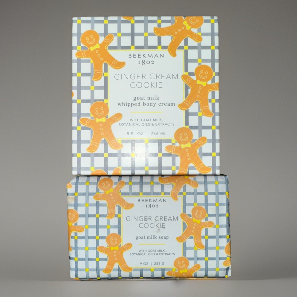 Beekman 1802 Ginger Cream Cookie Goat Milk Whipped Body Cream & Jumbo Soap Bar