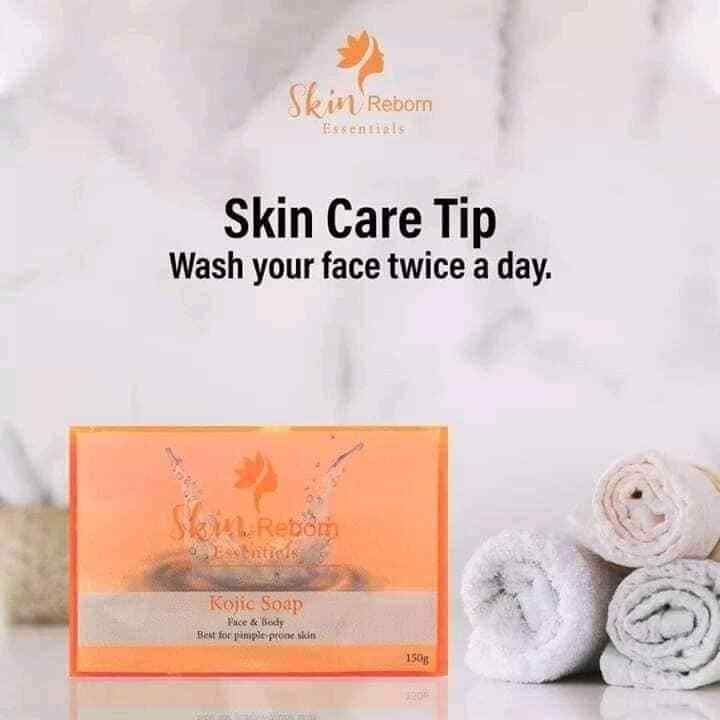 Skin Reborn Essentials Kojic Soap 150g. USA SELLER