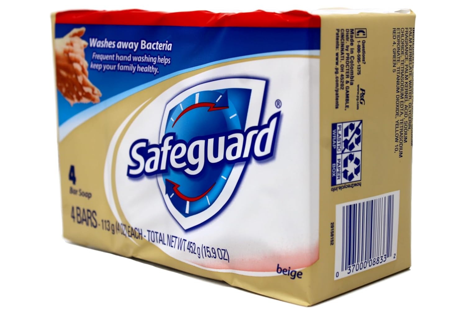 Proctor & Gamble Safeguard Beige 4-Pk