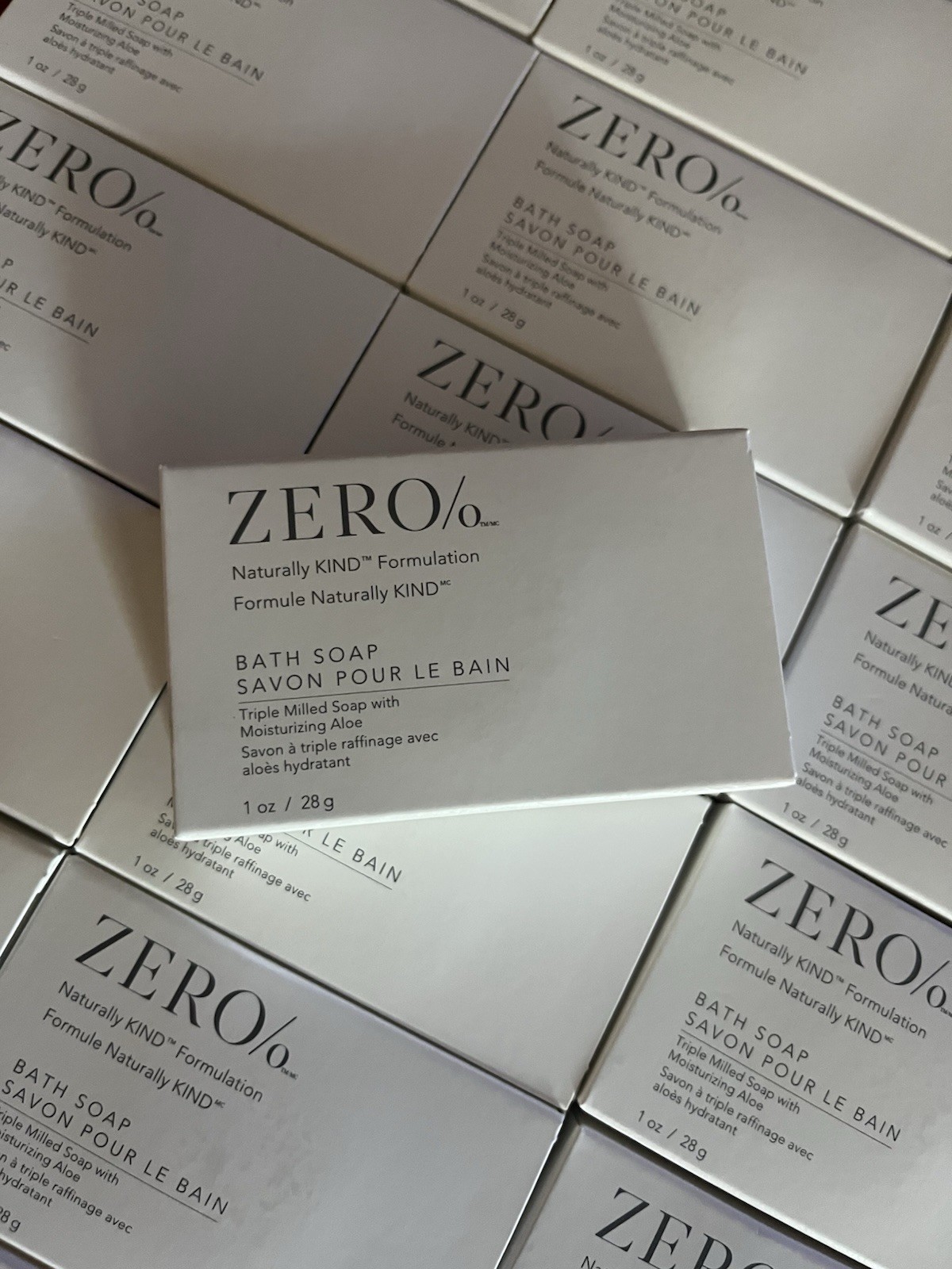 ❤️25X Gilchrist & Soames Zero Percent Triple Milled Aloe Bath Bar Soap 1 oz ❤️