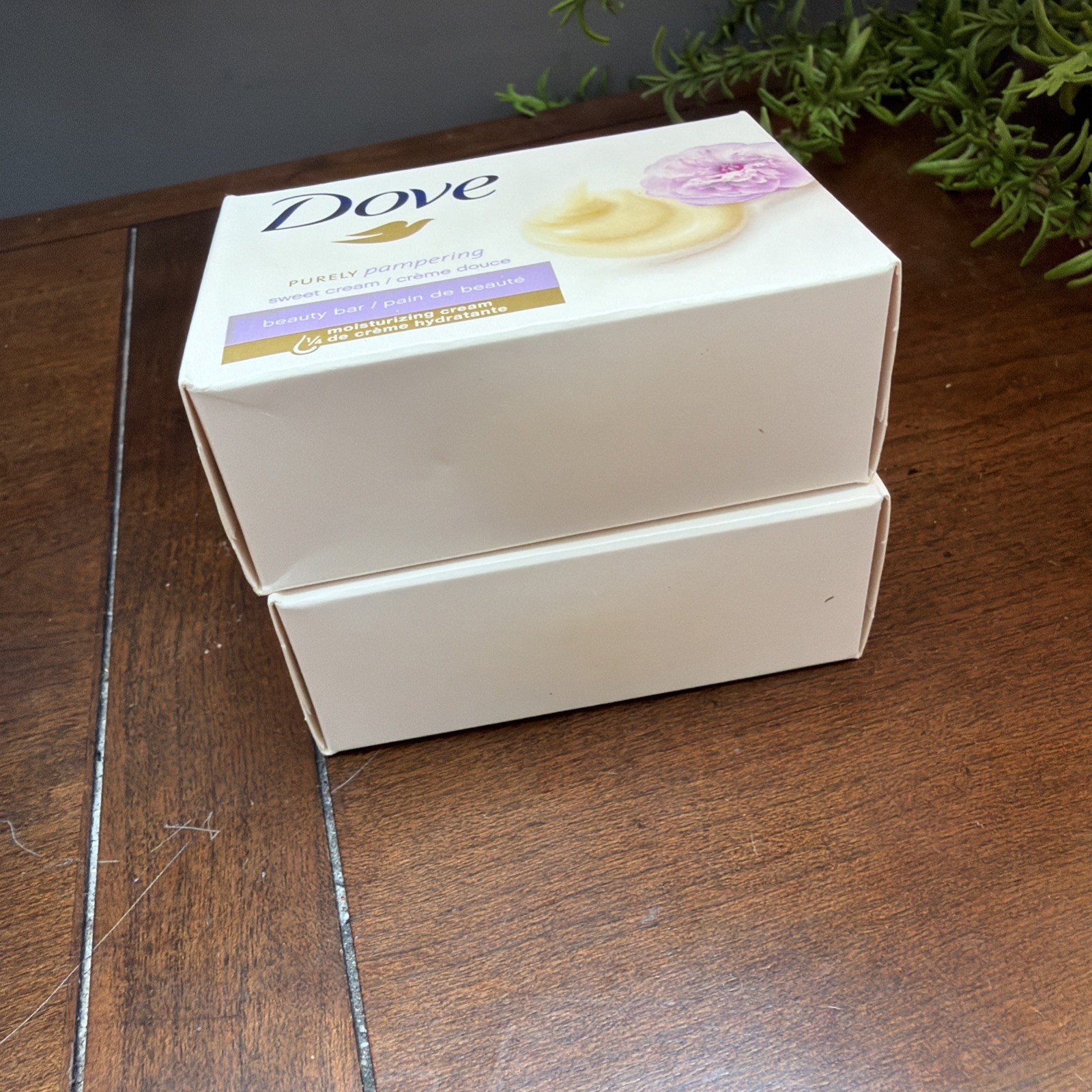 DOVE***SWEET CREAM***Beauty Bar (2 BARS)~~~4 OZ/113g EACH~~~BRAND NEW/SEALED