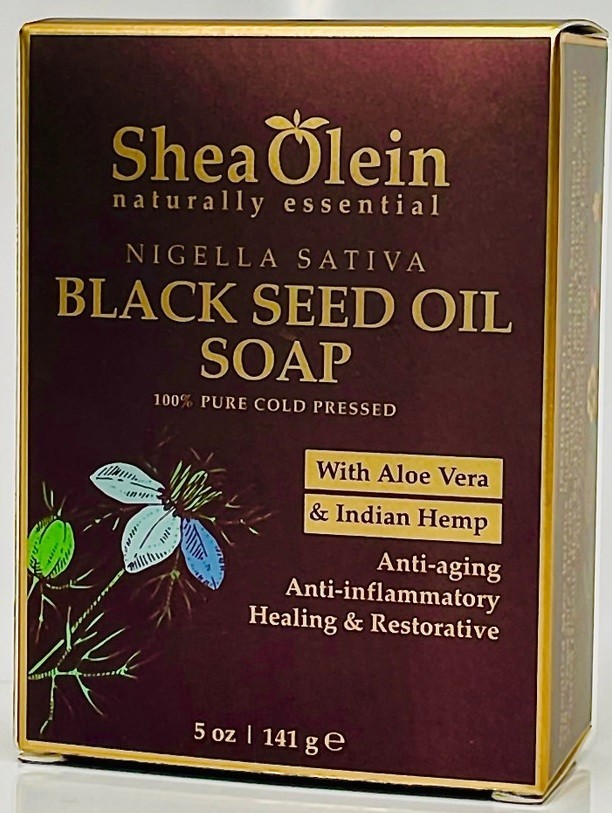 2-Bars – Shea Olien – Nigella Sativa Black Seed Oil Soap with Aloe & Indian Hemp