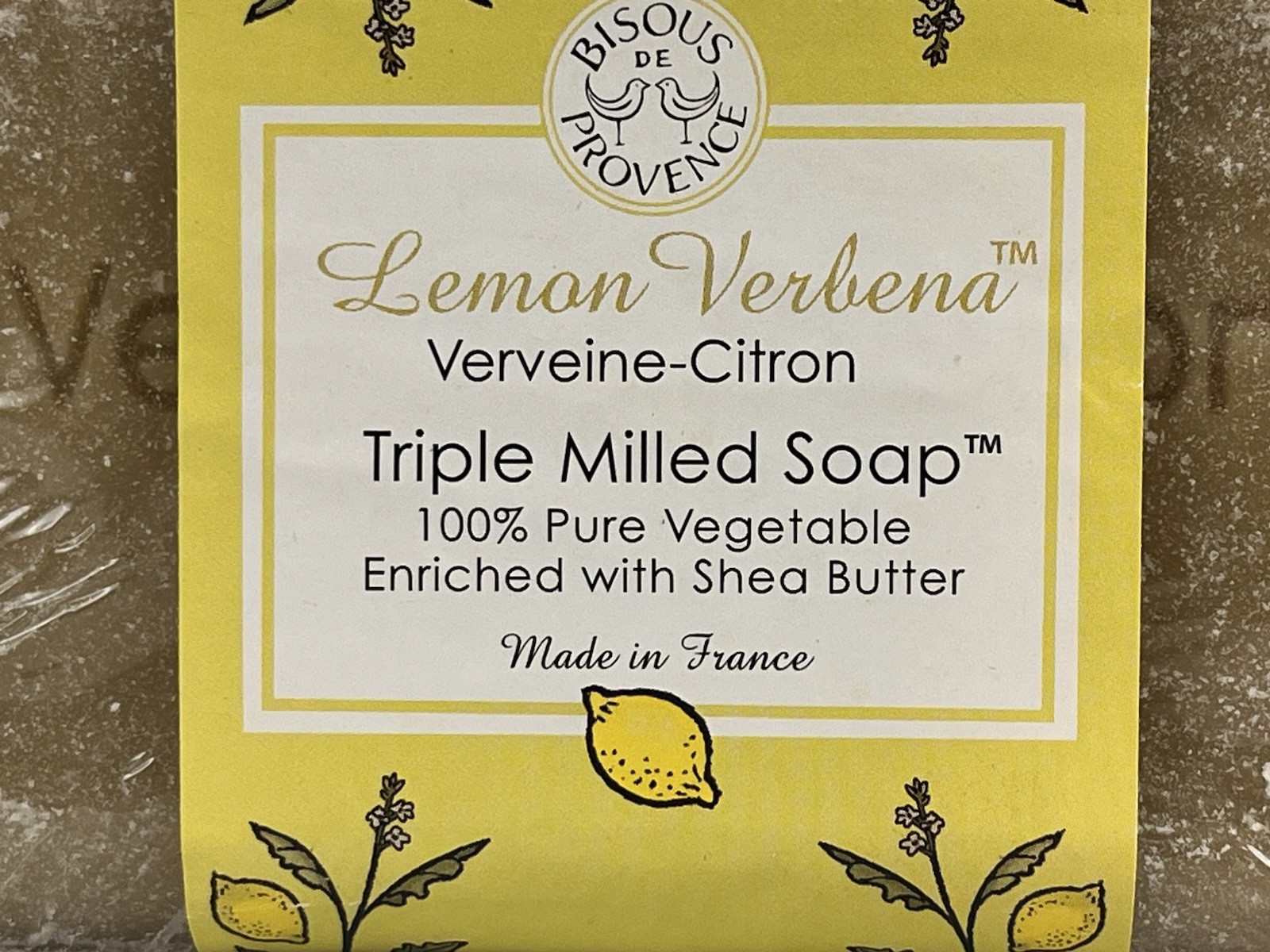 Trader Joe’s Bisous de Provence Lot of 6 French Triple Milled Soaps