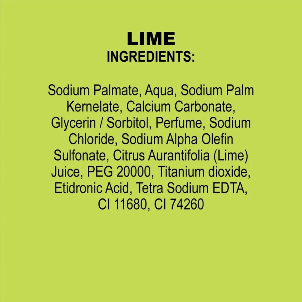 JO Lime Fresh Soap 150g x 8 Nourishing Bath Bar For All Skin Types USA Ship**