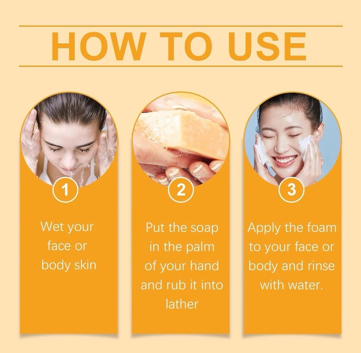2-Pack Turmeric Glow Soap Bar – Lemon & Kojic Acid, Removing Dark Spots