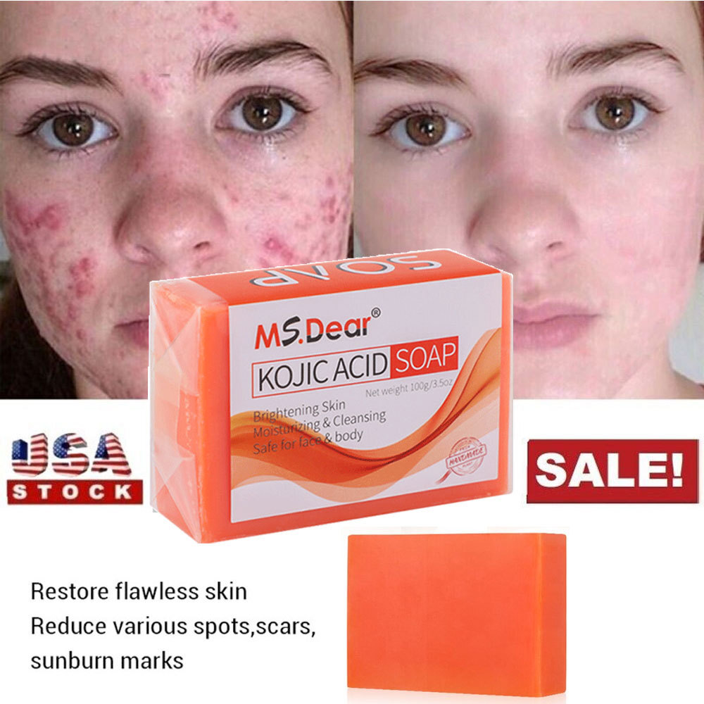 1/2/5 Kojic Acid Dark Spot Remover Skin Lightening Face Whitening Body Bleaching