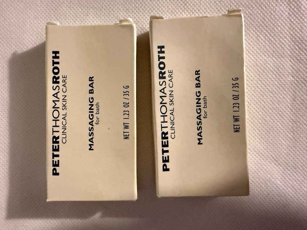 PETER THOMAS ROTH MASSAGING BAR CLINICAL SKIN CARE 1.23 OZ Lot Of 2