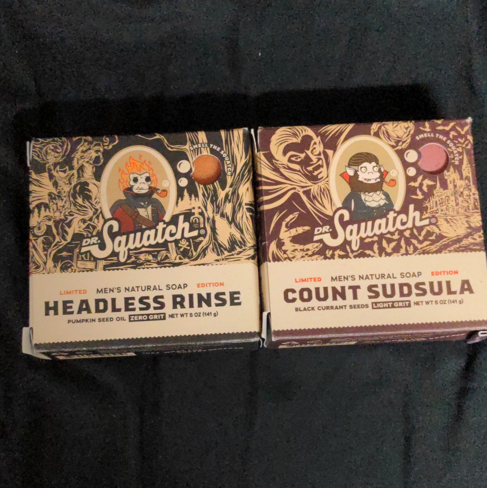 Dr. Squatch 4 Halloween Ltd. Edition And 2 Reg. 6 Bricc Total