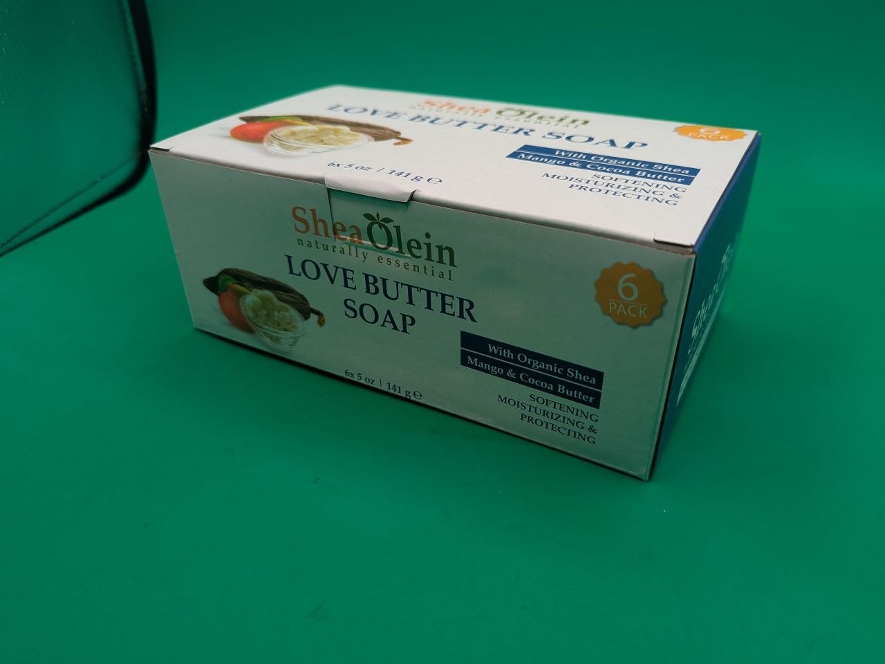 Shea Olein Love Butter Soap 6 Pack 5 oz Organic Shea Mango Cocoa Butter SA
