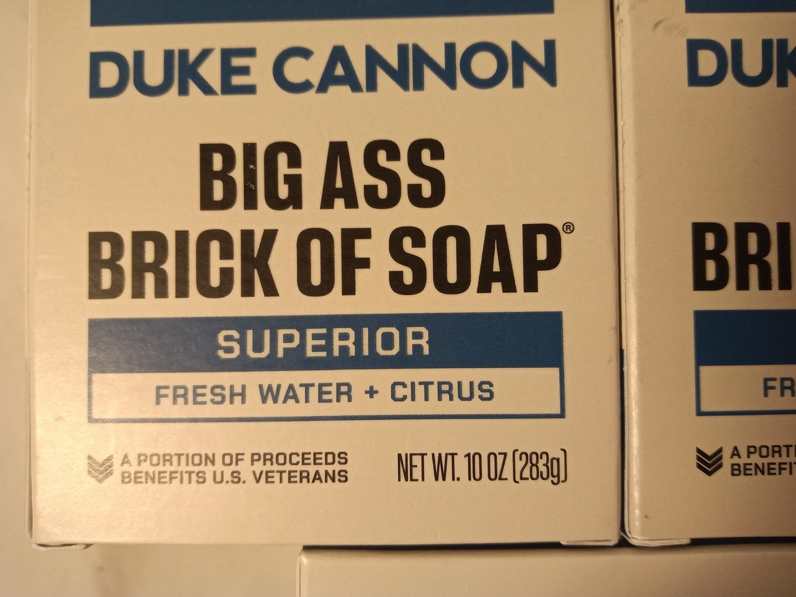 Duke Cannon Lot of 5 Superior Fresh Water Citrus Big A$$ Brick of Soap 10oz Bars