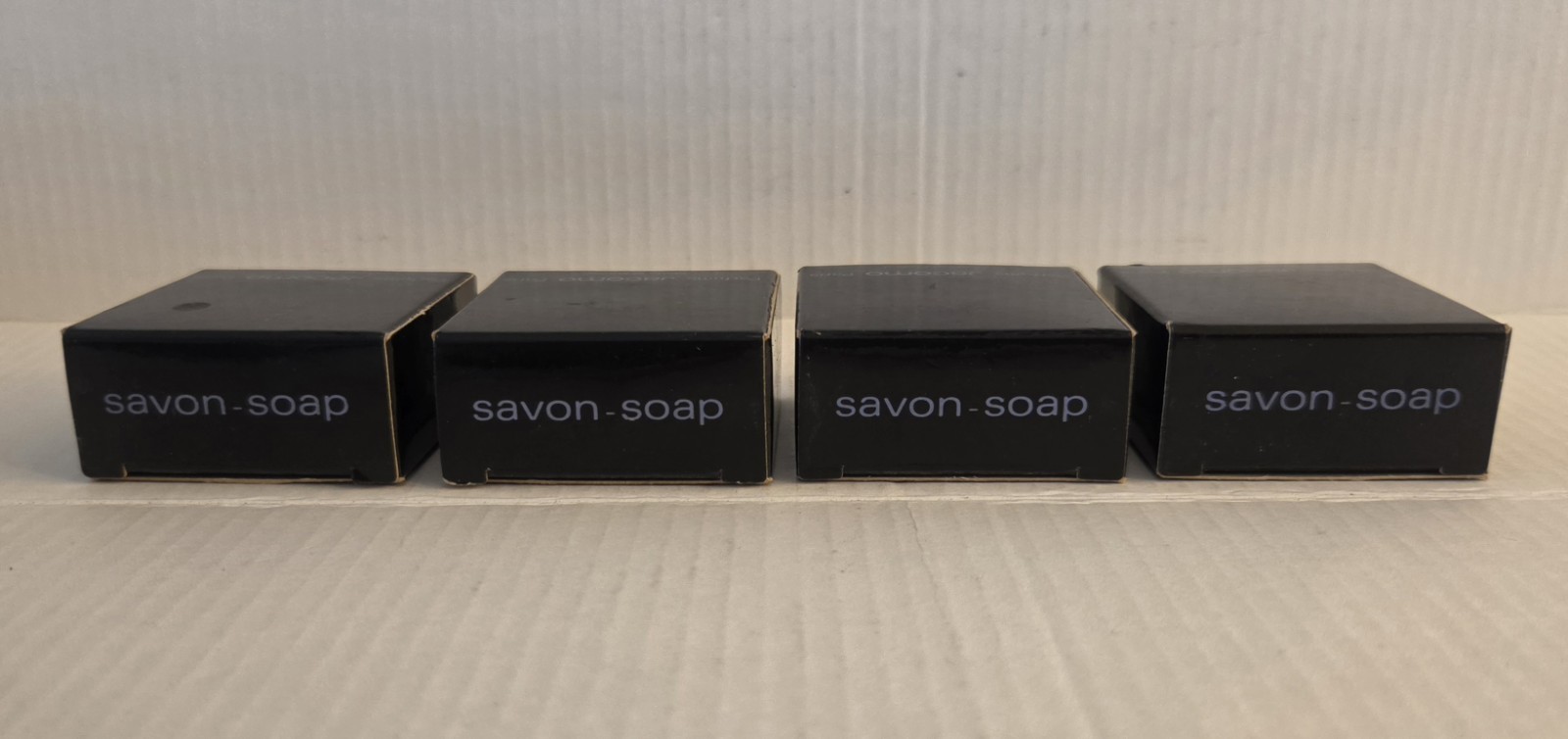 Lot of 4 Jacomo de Jacomo Paris 1.05 oz x4 Mini Soap New in Box Old Stock