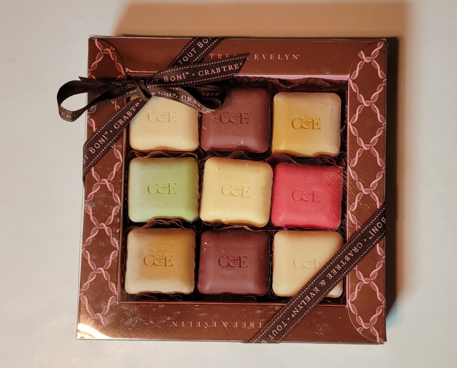 Crabtree & Evelyn Tout Bon! Soap – 9 Different Vegetable-Based Soaps NEW in Pack
