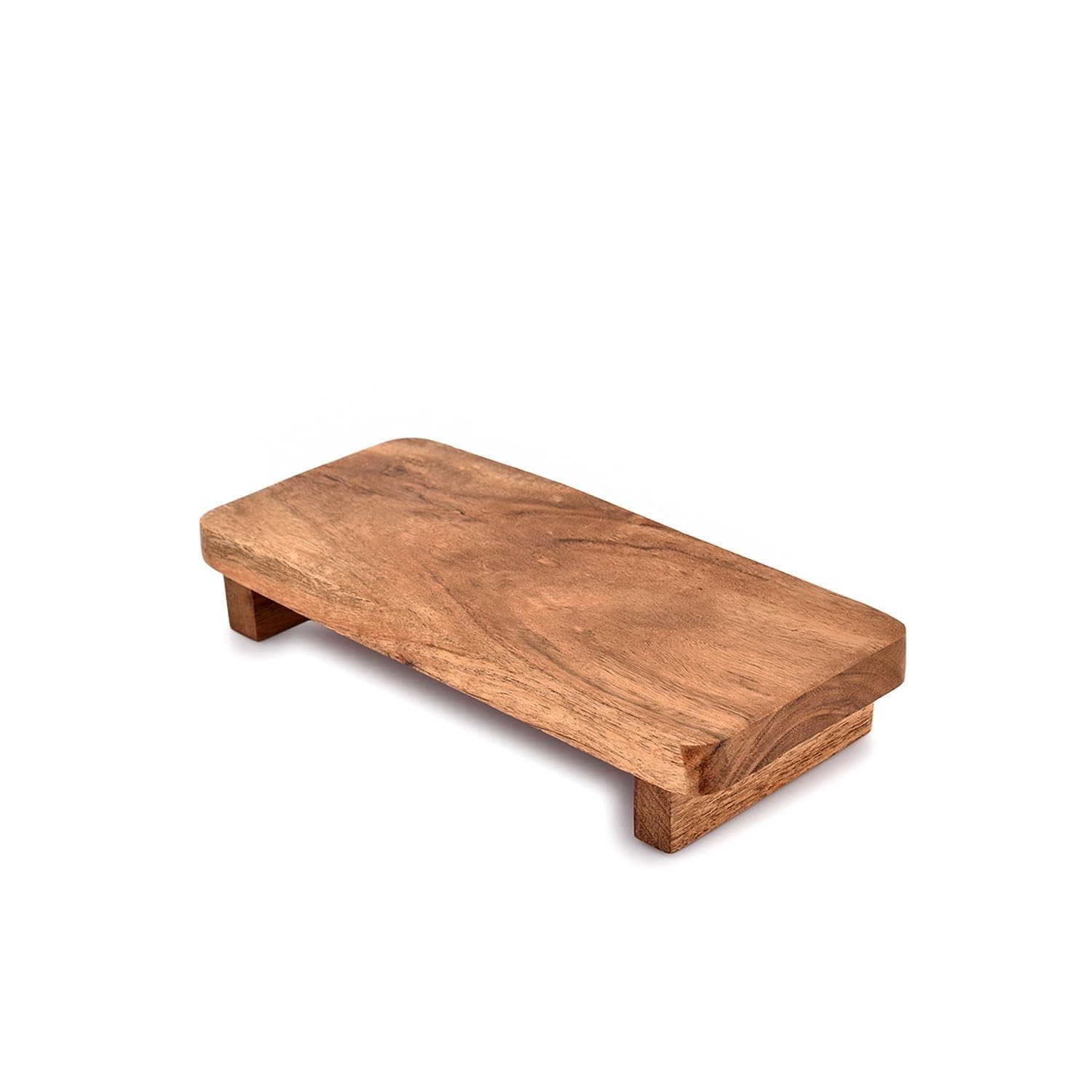 EDHAS Soapdish Acacia Wood Decorative Soap Dispenser Tray for Display Rustic …