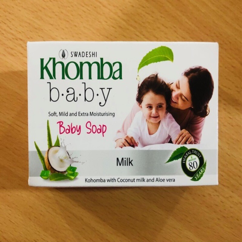 Neem Herbal Baby Soap – Kohomba Coconut milk and Aloe vera – 90g free shipping