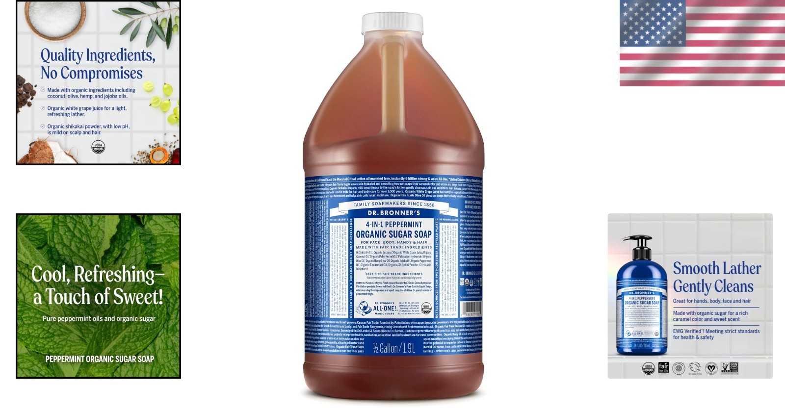 Sugar Soap with Shikakai Powder – 64 oz