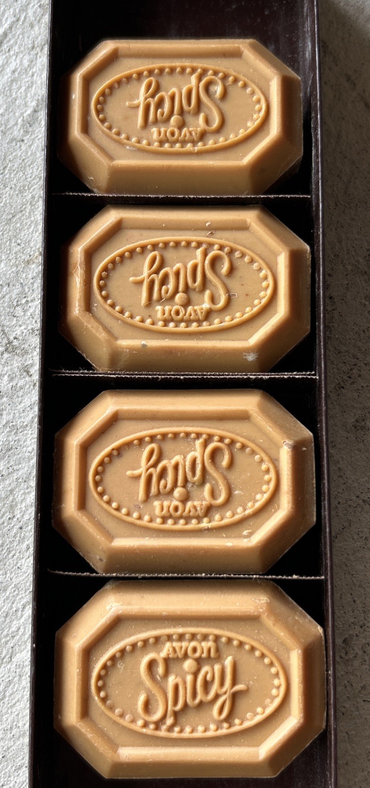 Avon Spicy Soap Lot Of 4