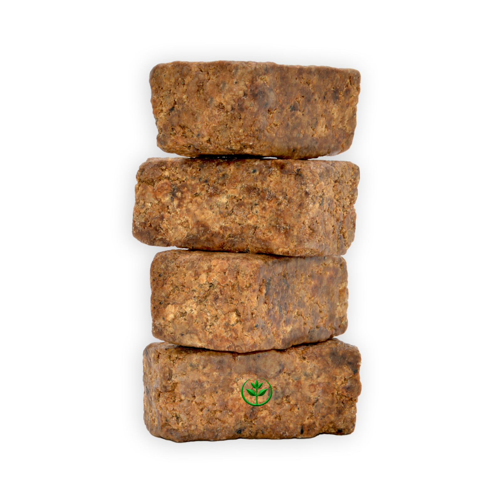 Raw African Black Soap 2 oz. Bar 100% Pure Natural Organic Ghana Body Face Wash