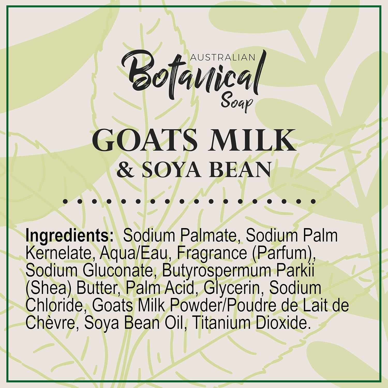 6.6 OZ, Pack of 8, Goat Milk Soap Bars with Soya Bean Oil, Enriched with Orga…
