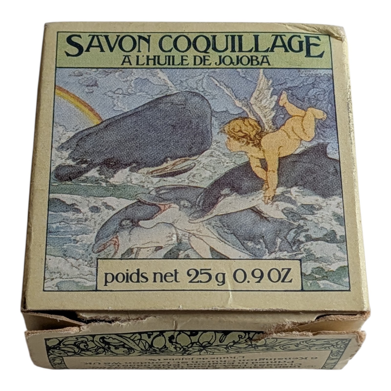 Crabtree & Evelyn Vintage 1978 Sea Shell Soap with Jojoba Oil, 0.9 oz NEW