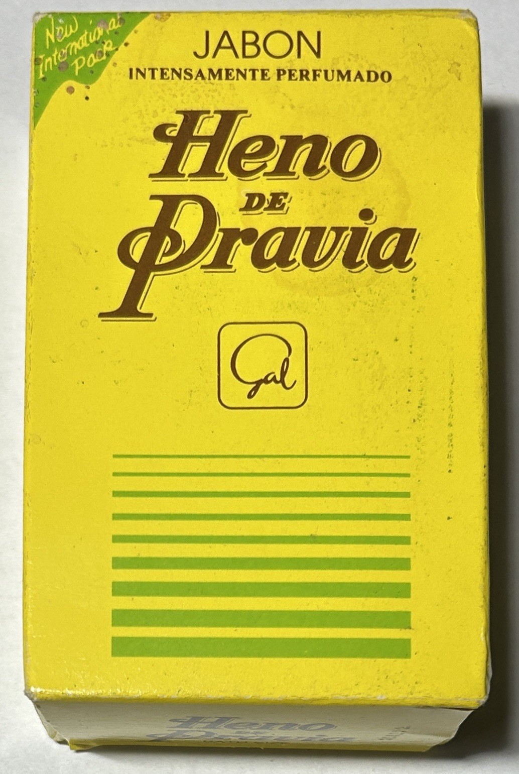 Vintage Heno De Pravia Original Natural Full Size Bath Soap 4.1 oz Sealed New