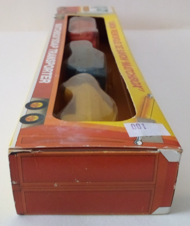 VTG 1982 MATCHBOX SOAP TRANSPORTER CAR HAULER MIB W/BOX RARE ao