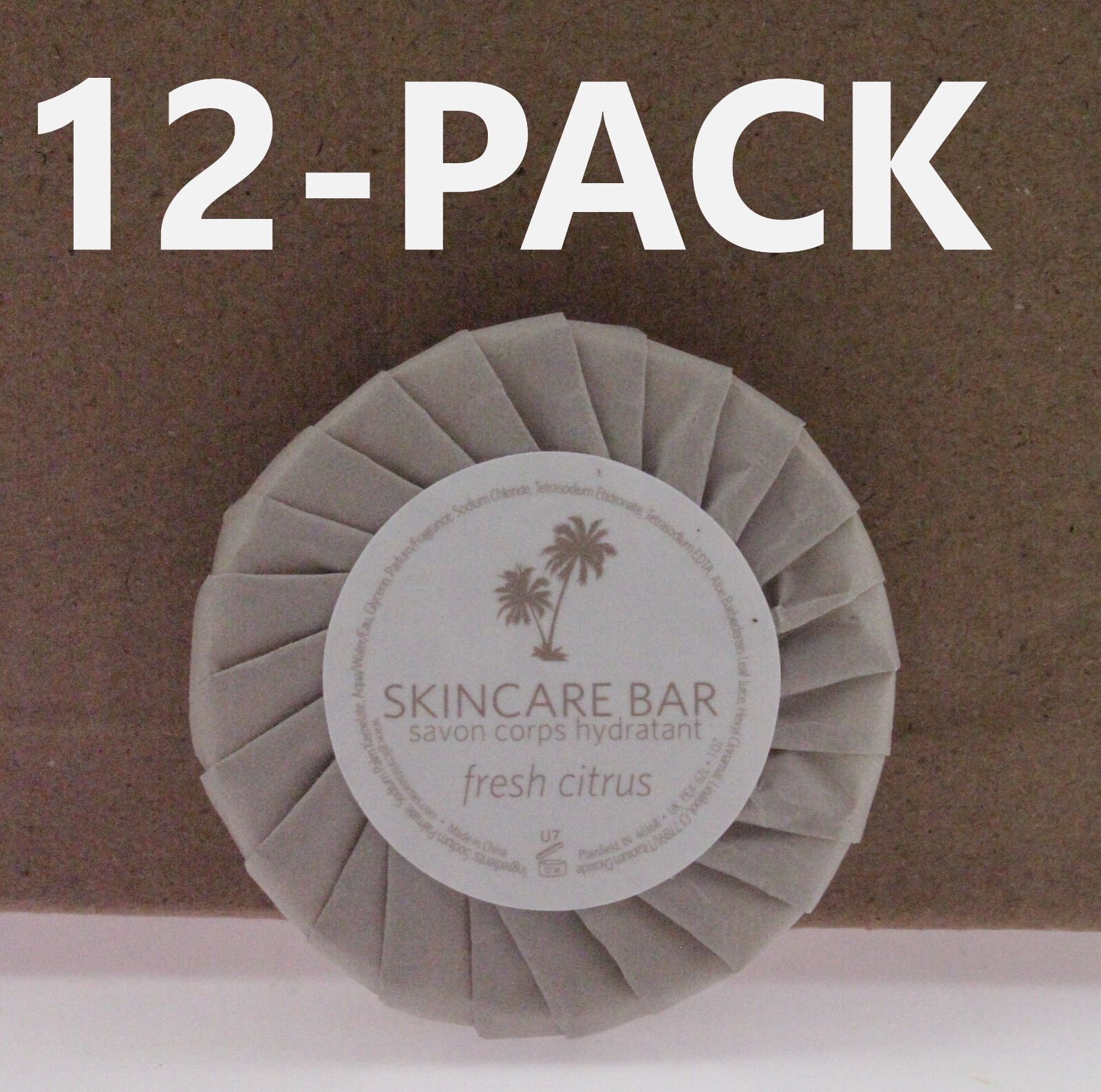12-PACK | GILCHRIST & SOAMES TREASURE ISLAND ‘FRESH CITRUS’ Skincare Bar – 1 oz