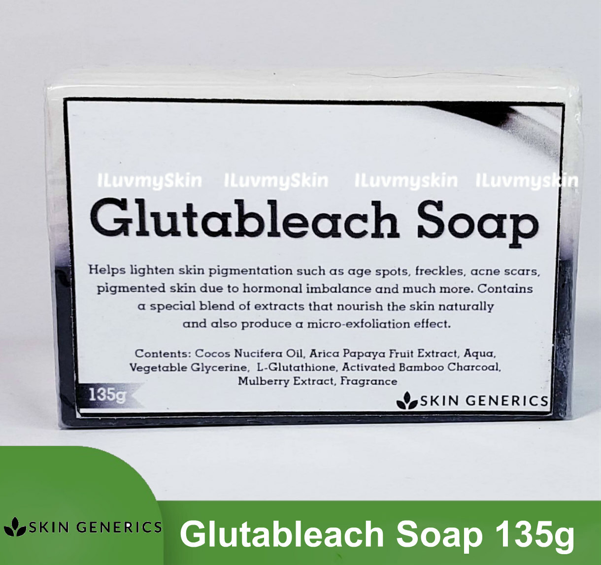 Skin Generics GLUTABLEACH 10x Whitening Face & Body Soap (135g)