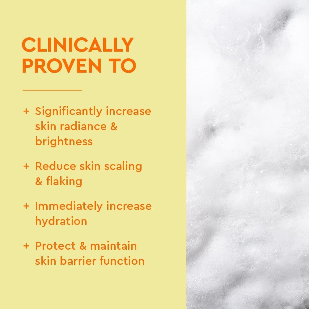 Brightening Body Wash – Creamy Formula with Niacinamide & Azelaic Acid for Dull,