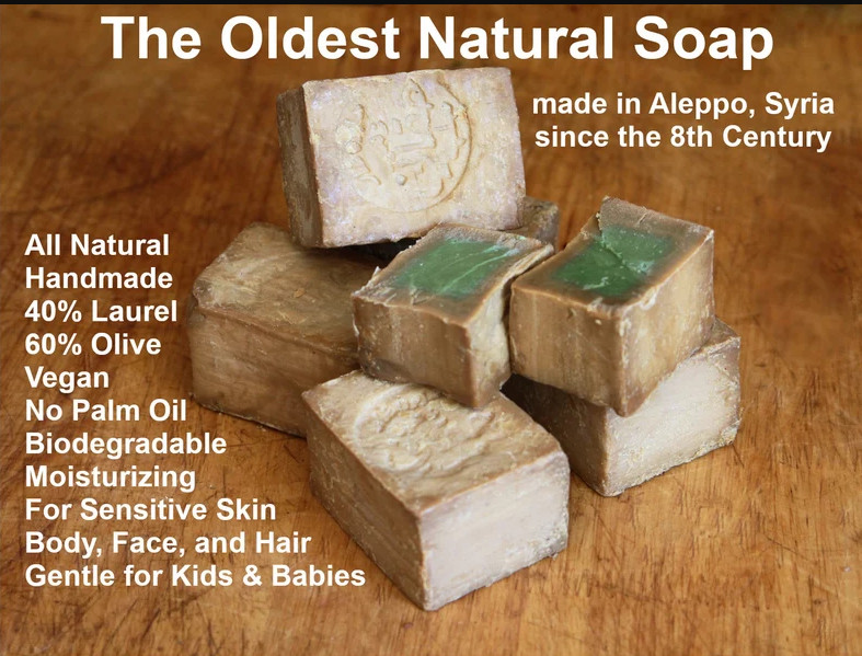 Olive Soap, 40% laurel, Handmade, Natural, 200 grams