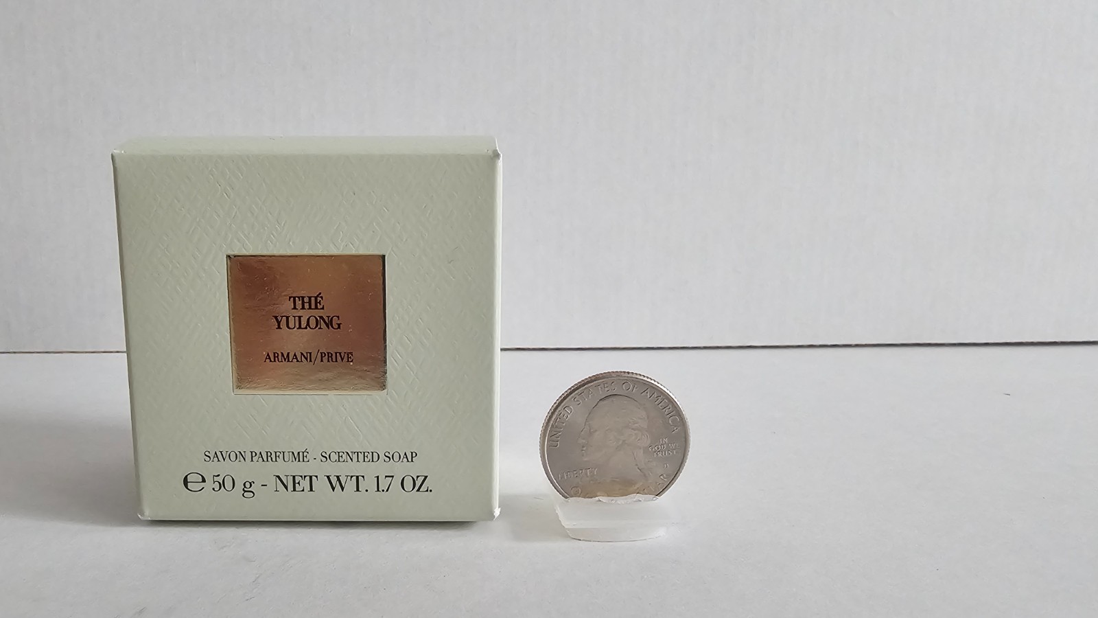 Armani Privé THÉ YULONG Scented Luxury Mini Soap – One piece 1.7Oz/50g