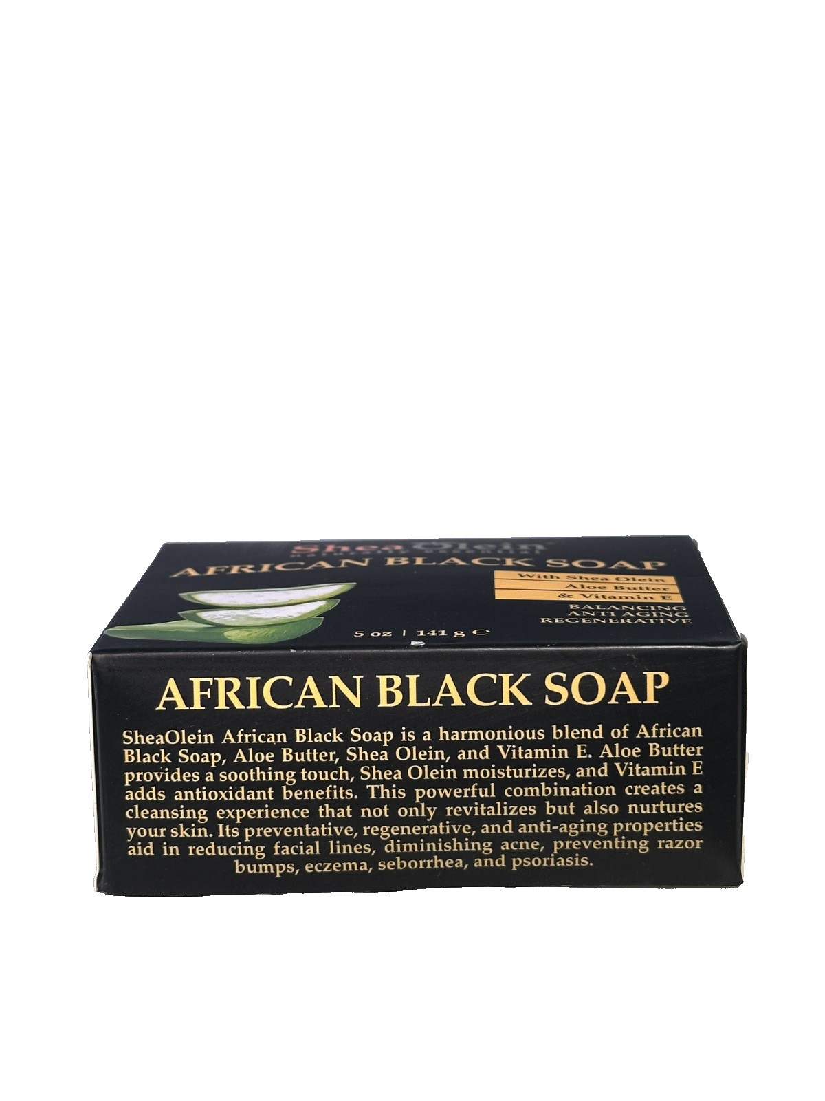 Organic Body Soap African Black