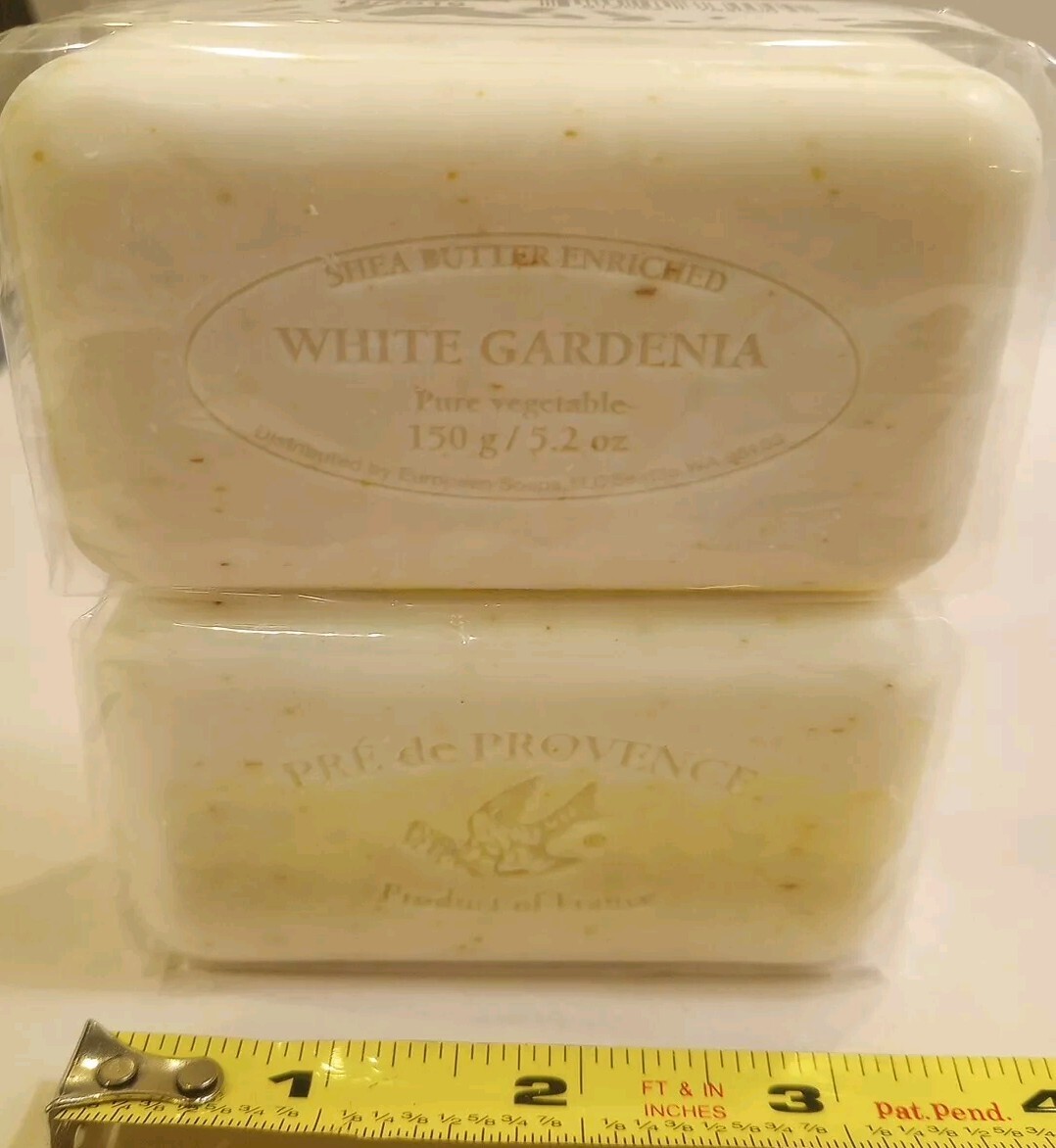 Pre de Provence Bar Soap White Gardenia (lot of 2) 150 g – 2019