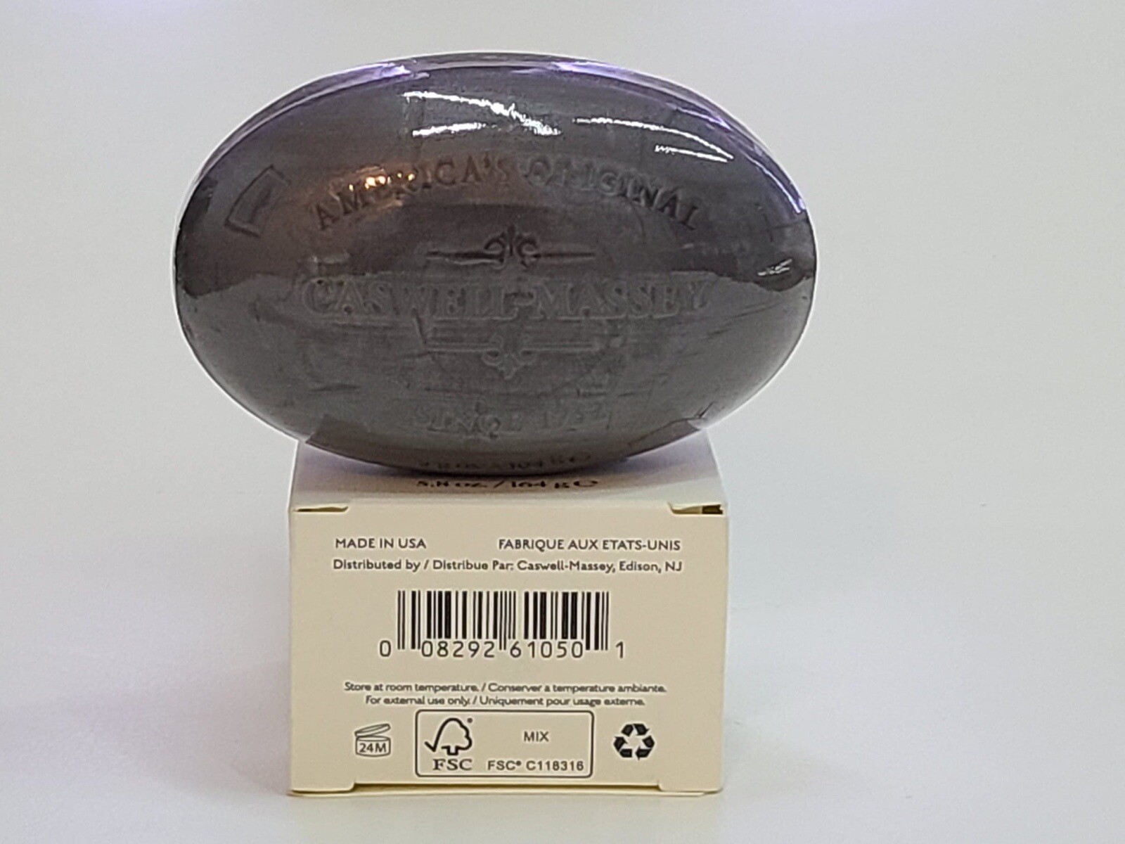 Caswell Massey Centuries Sandalwood Triple Milled Single Bar Soap
