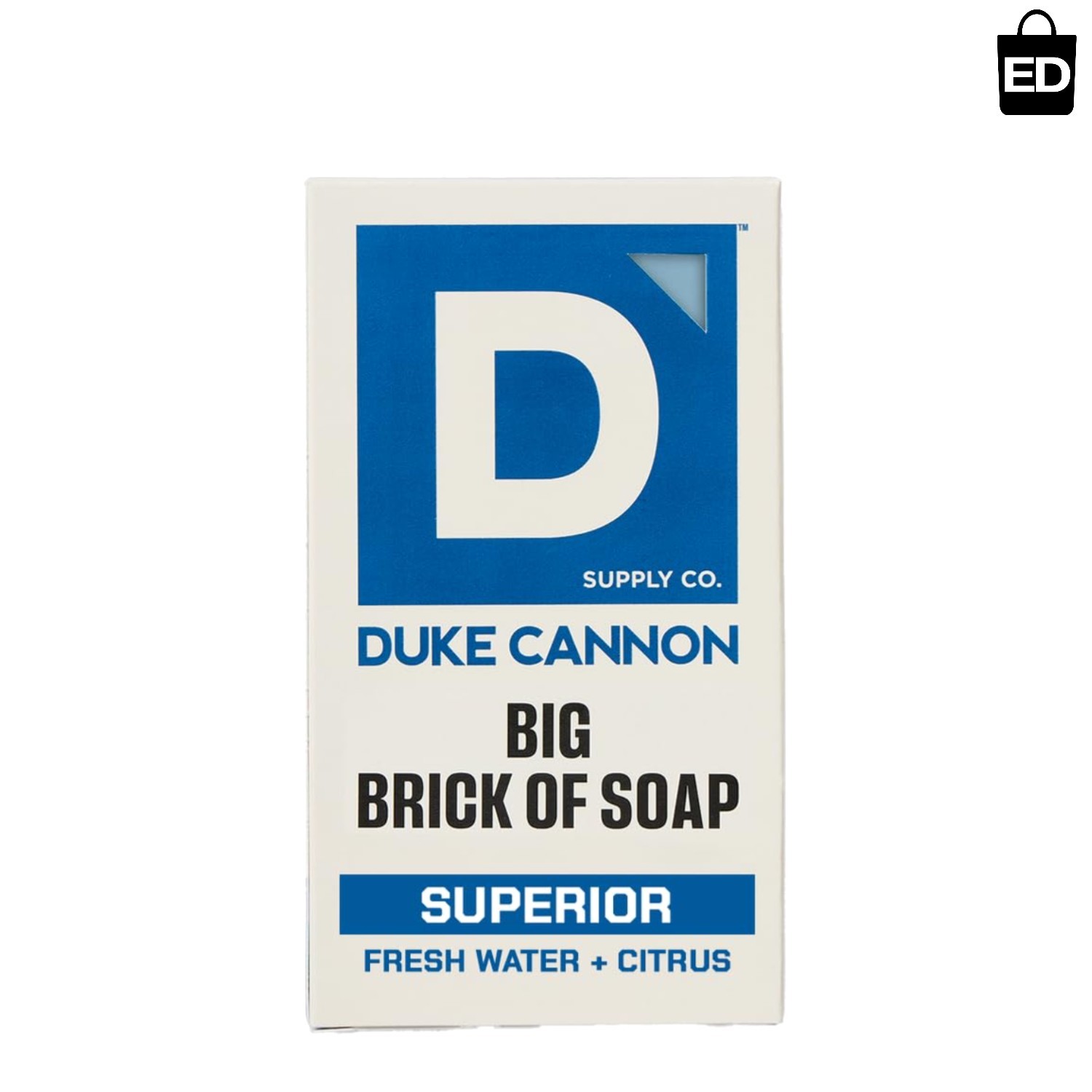 Men’s Extra Large Bar Soap – 10 oz Triple-Milled with Fresh Water & Citrus Scent