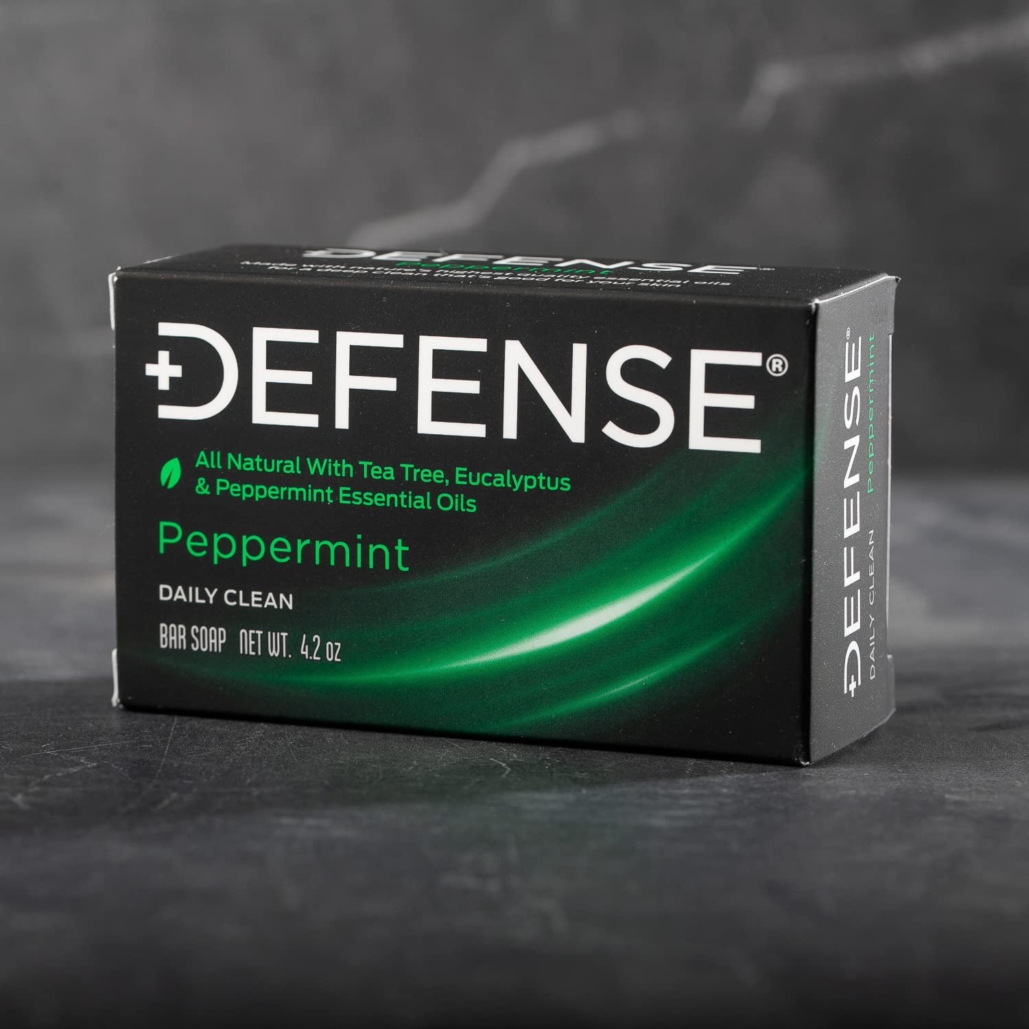 Men’s Hypoallergenic Peppermint Bar Soap – Tea Tree Oil for Sensitive Skin