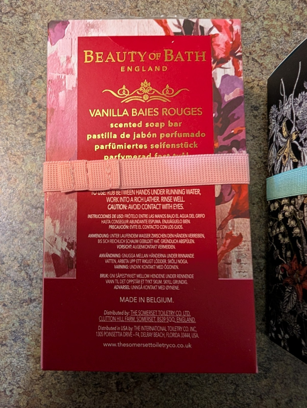 2pc Bath Bar Soap Beauty of Bath England 5.29oz 150g Each NEW SEALED