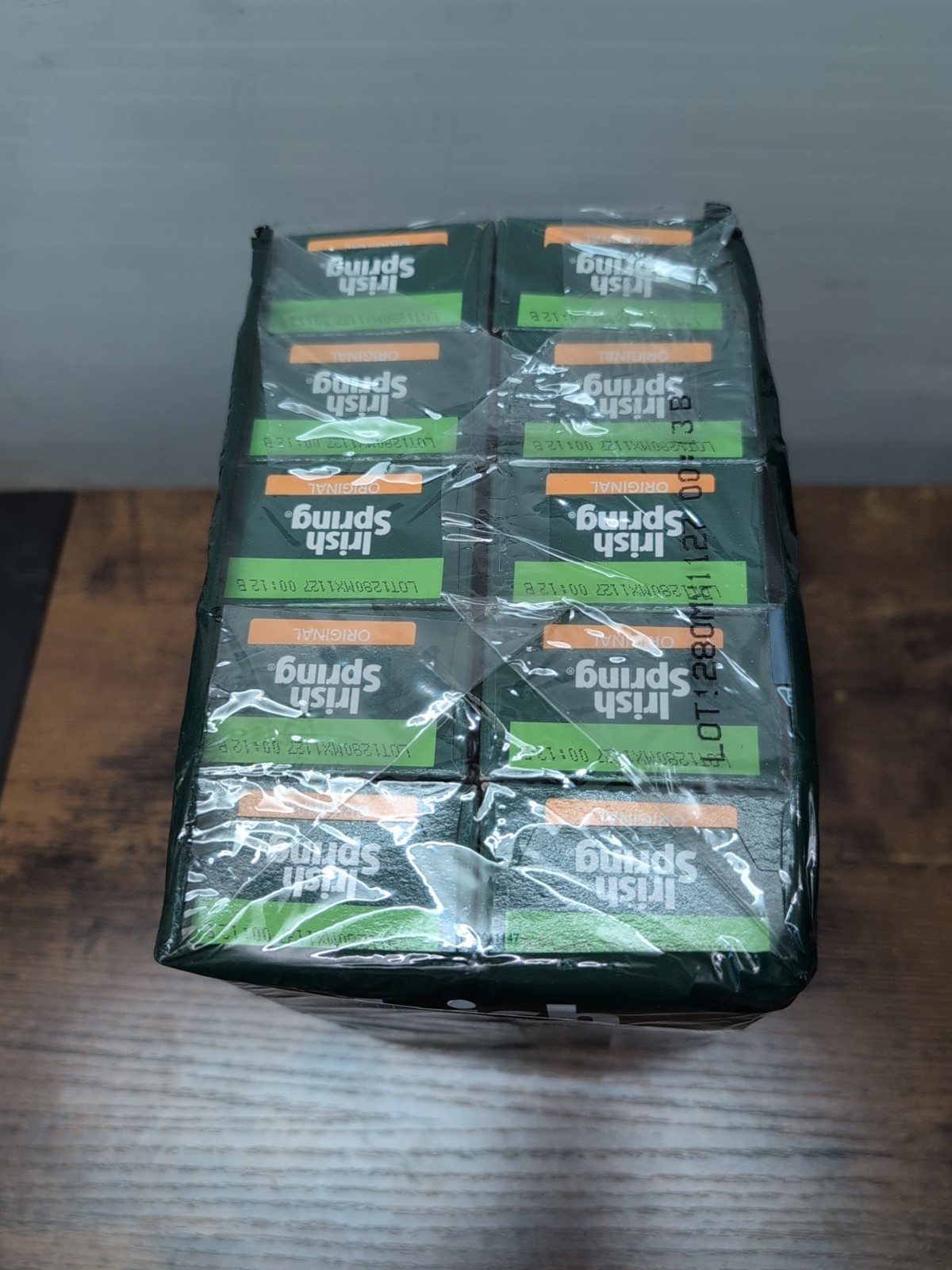 Irish Spring Bar Soap 20 Pack Old Formula *No Linseed* 3.7 oz Bars Sealed 74 oz