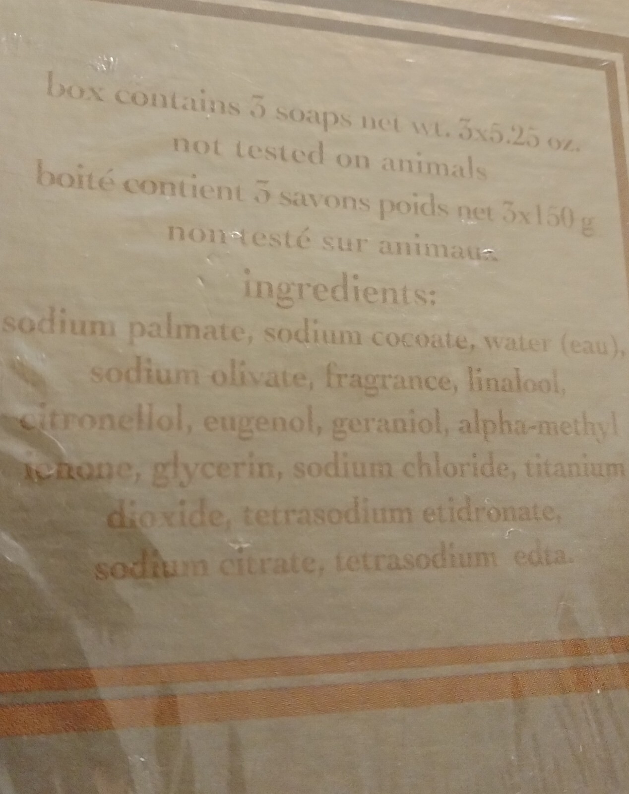 BAR SOAP LOT: KATHERINE GRAY, THE PEABODY, SAPONIFICIO ARTIGIANALE 3 BARS ITALY